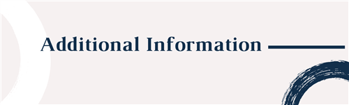 Additional Information 